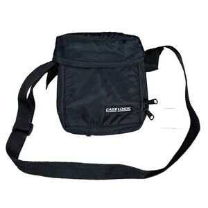 Vintage Case Logic Portable CD Player Padded Case Bag With Strap